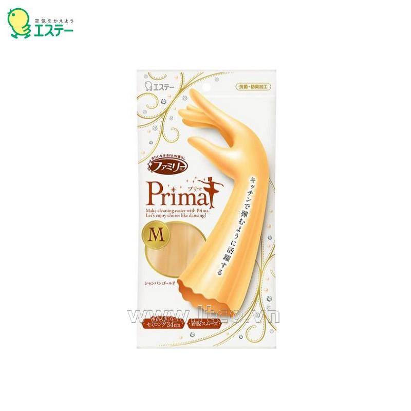Găng tay cao su tự nhiên Prima (Gold) size M