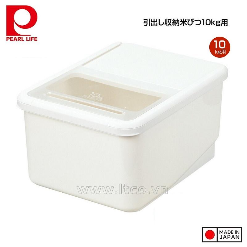 Thùng đựng gạo Pearl Metal 10kg
