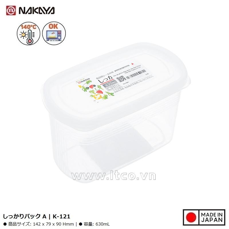 Hộp đựng thực phẩm Nakaya Pack A 630ml