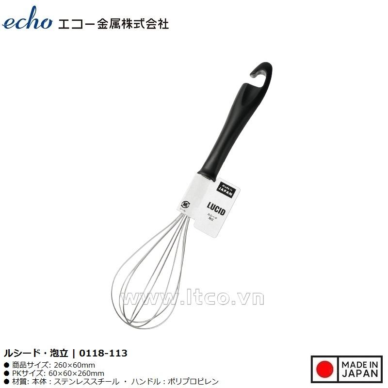 Dụng cụ đánh trứng tạo bọt Echo Lucido 26cm