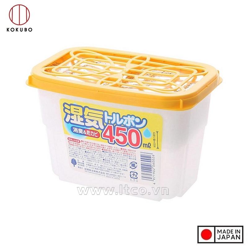Hộp hút ẩm, khử mùi Kokubo 450ml