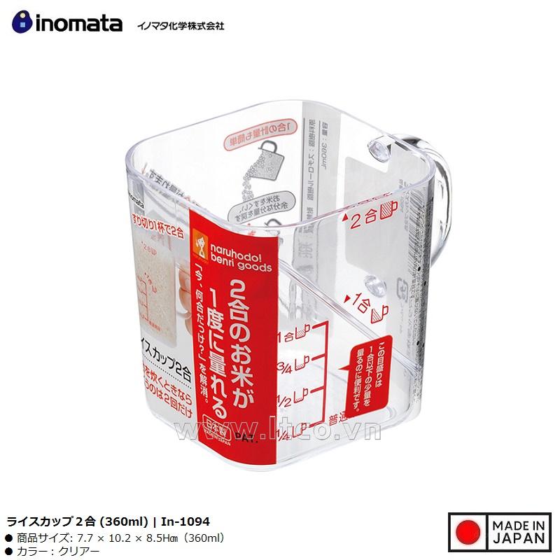 Cốc đong có vạch chia 360ml