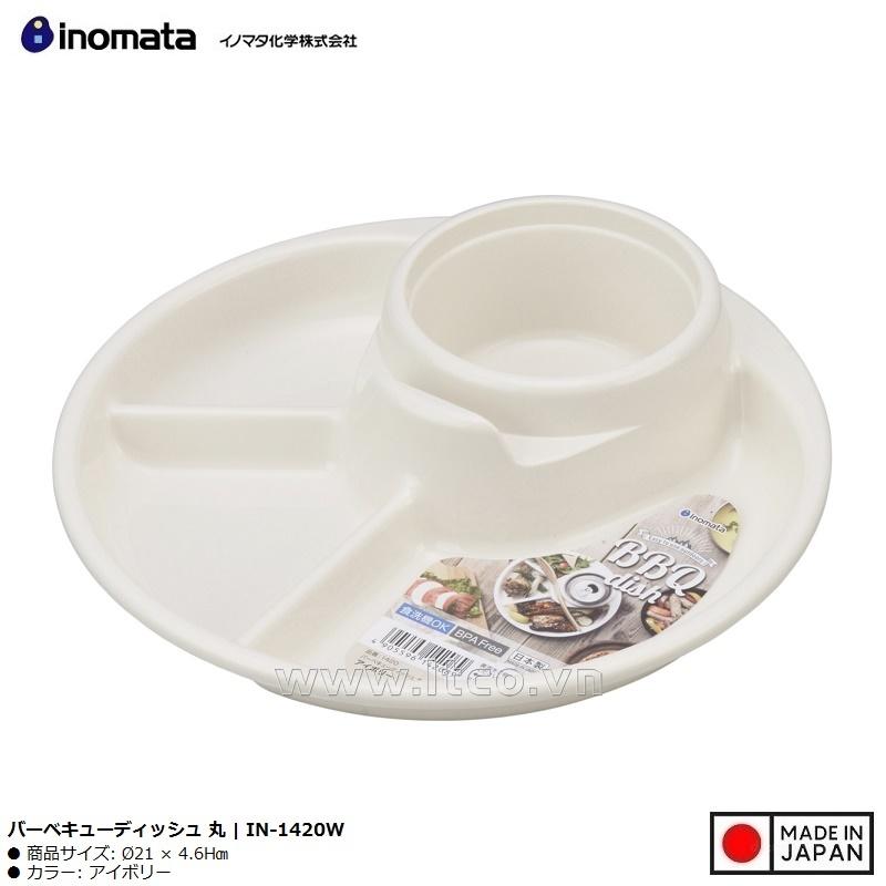 Khay chia ngăn dành cho bé tập ăn Inomata