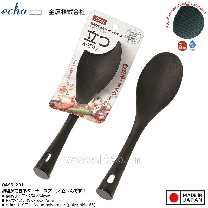 Muôi chiên kháng khuẩn cán dài Echo 25.4cm