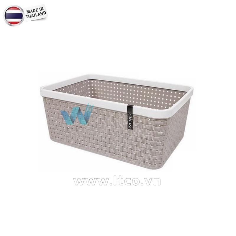 Rổ nhựa chữ nhật DKW Size nhỏ (S)