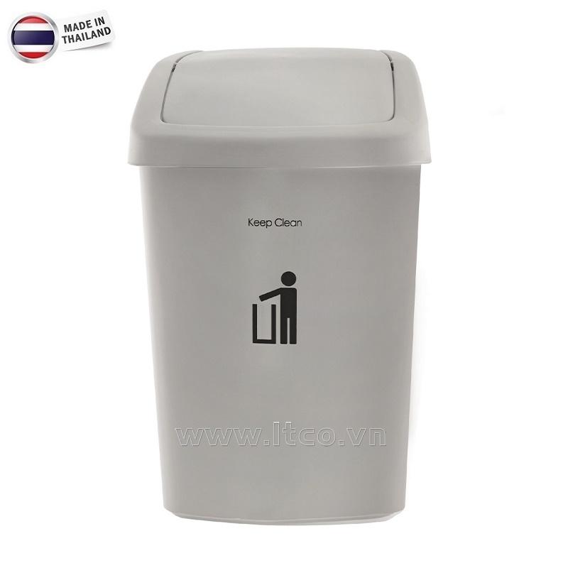 Thùng rác nắp lật DKW 25 lít