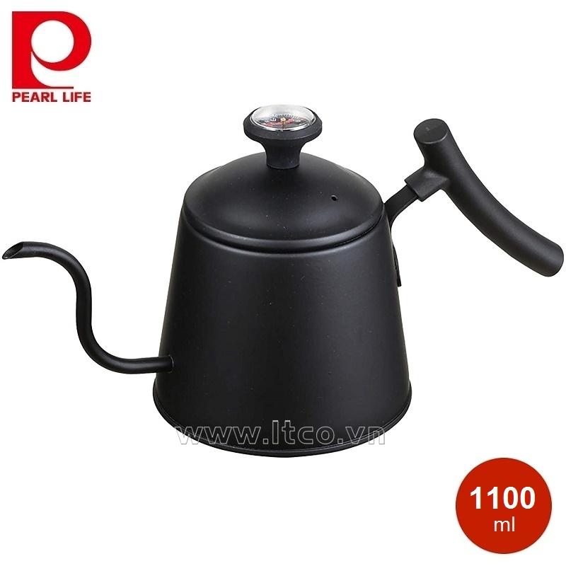 Ấm pha cà phê dùng cho bếp từ kèm nhiệt kế Drip Pot 1.1L