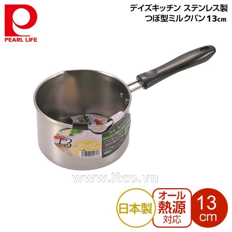 Nồi quánh inox dùng cho bếp từ Pearl Metal Days Kitchen Ø13cm