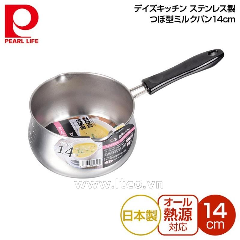 Nồi quánh inox dùng cho bếp từ Pearl Metal Days Kitchen Ø14cm