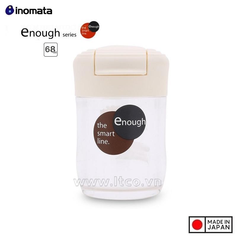 Hộp đựng gia vị Inomata Enough 68ml - Màu trắng