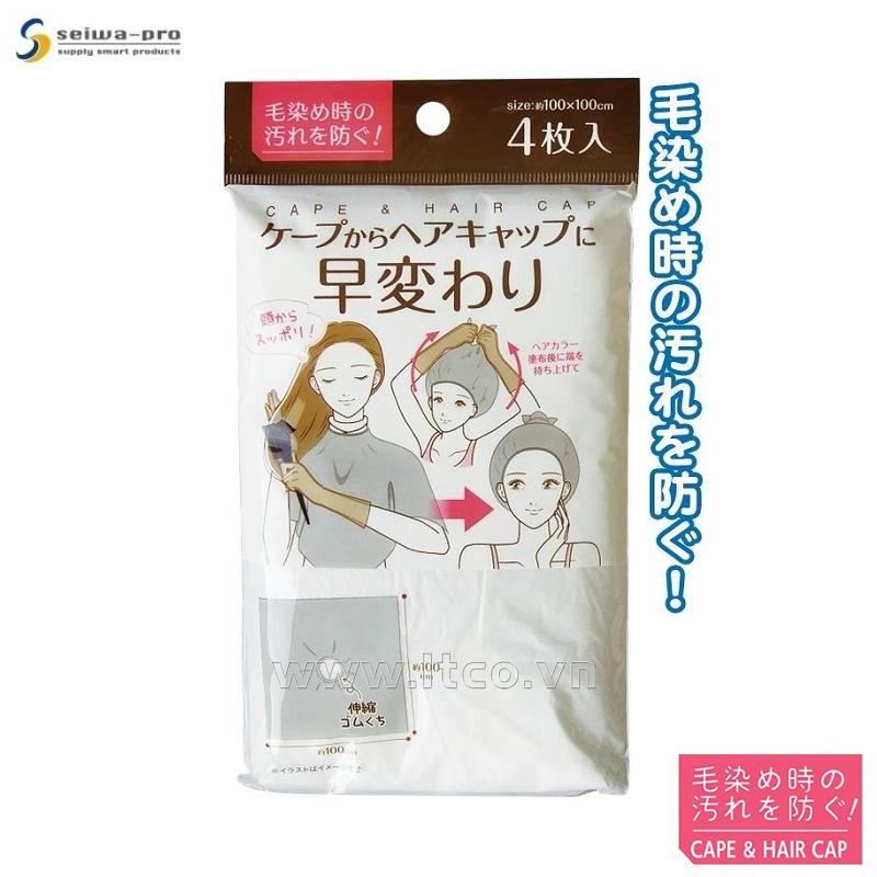 Set 04 chiếc mũ tắm trùm đầu Seiwa Pro Ø100cm
