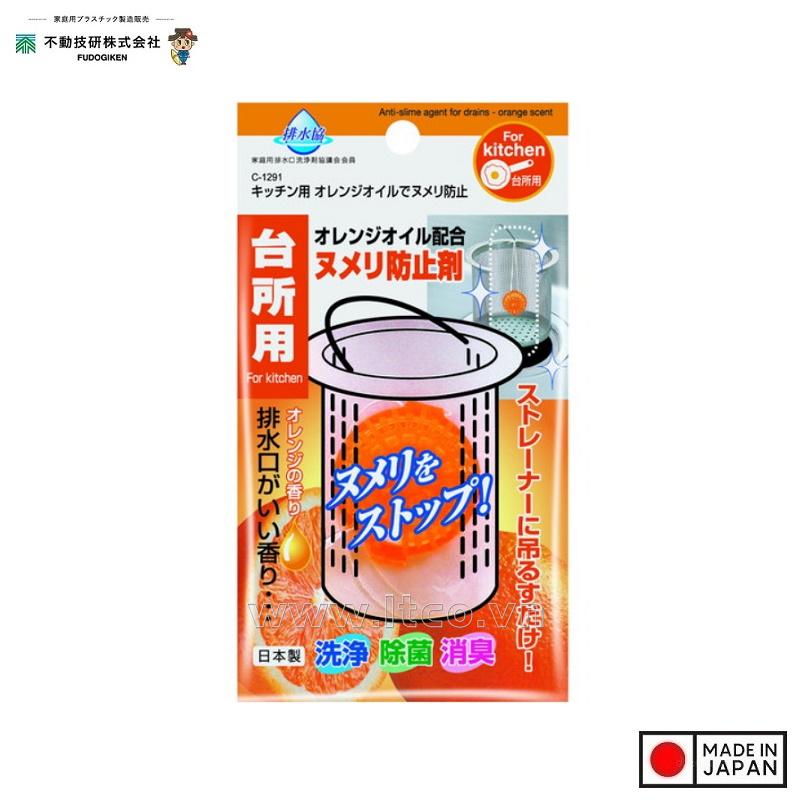 Viên diệt khuẩn, khử mùi hôi bồn rửa - Hương cam