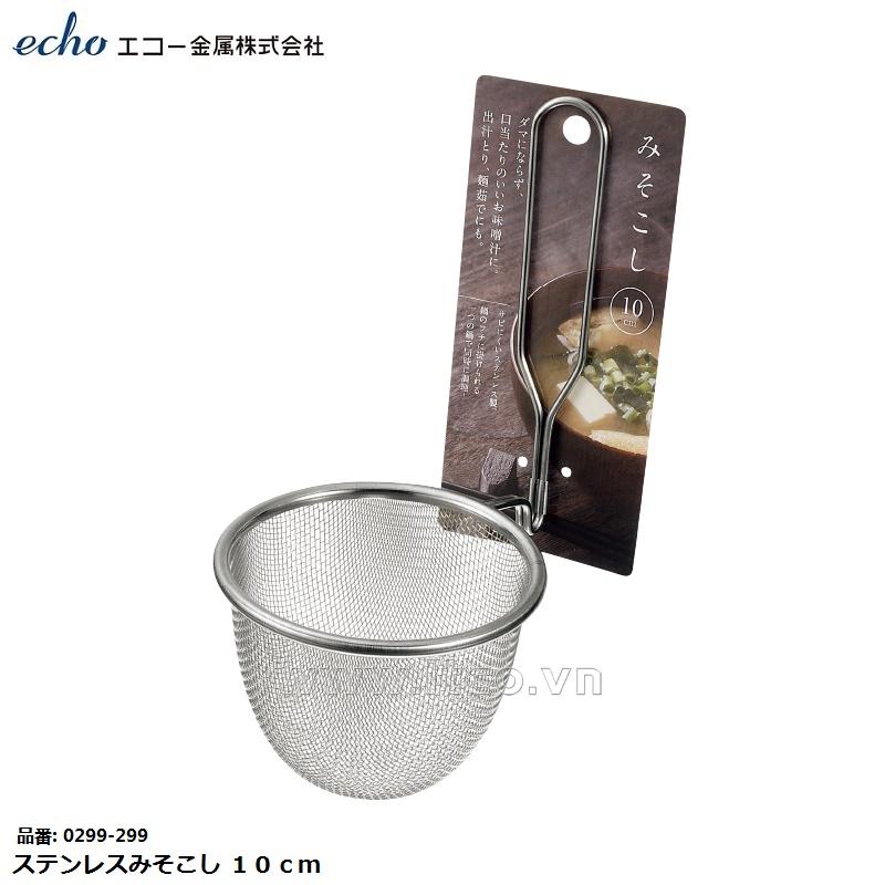Vợt nhúng inox Echo Misokoshi Ø10cm