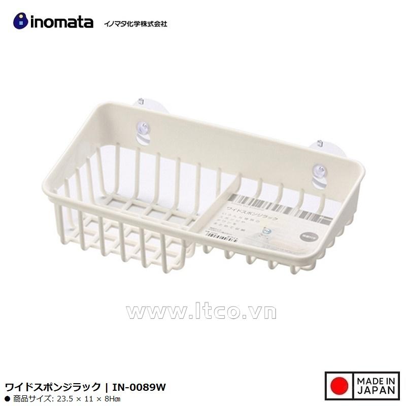 Giá đựng xà bông có núm hít chân không - Màu trắng