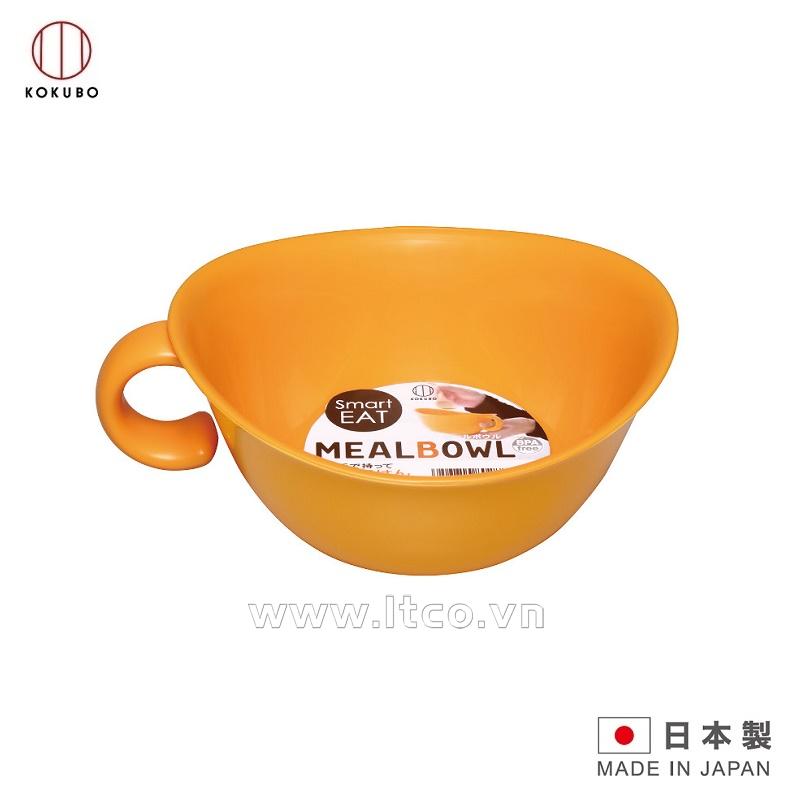 Bát ăn cho bé có quai Kokubo Meal Bowl Ø15cm - Màu vàng cam