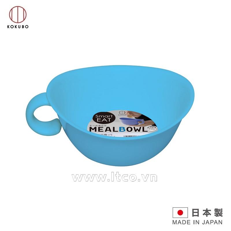 Bát ăn cho bé có quai Kokubo Meal Bowl Ø15cm - Màu xanh dương