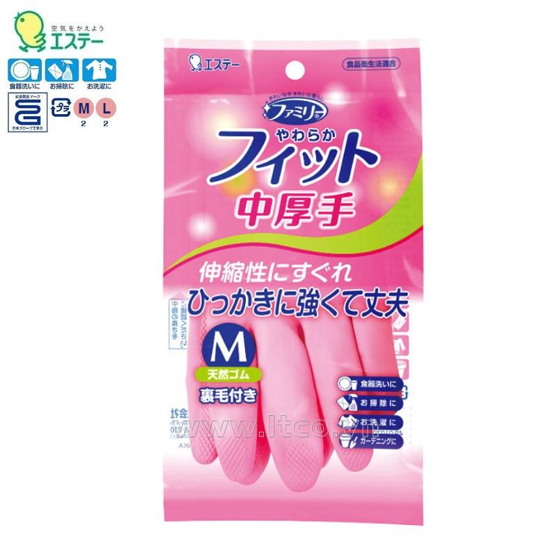 Găng tay cao su mềm - Size M