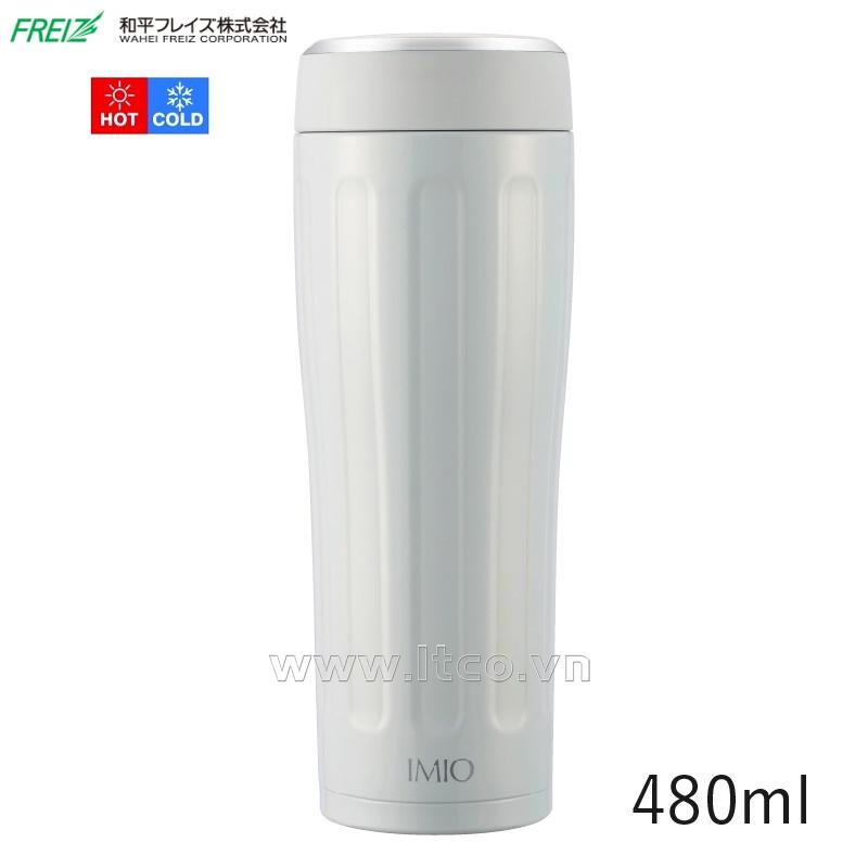 Ly giữ nhiệt cao cấp Imio Portable Tumbler 480ml- White