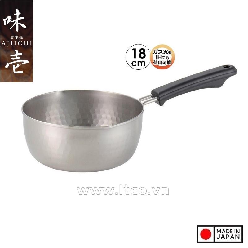 Nồi inox dùng cho bếp từ Yukihira Aji Ichi Ø18cm
