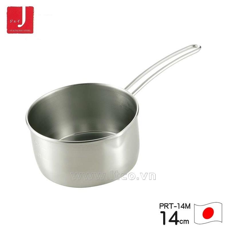 Nồi quánh inox có tay cầm Tsubame 14cm