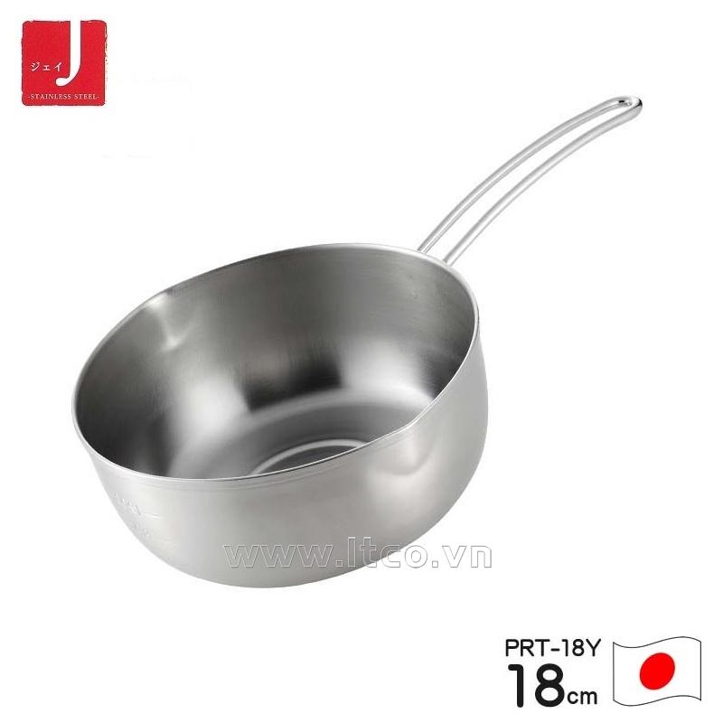 Nồi quánh inox có tay cầm Tsubame 18cm