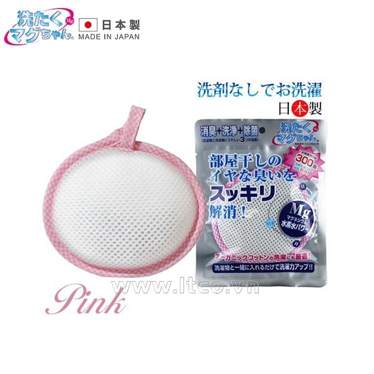 Túi giặt sinh học Sentaku Mag-chan - Màu hồng Pink