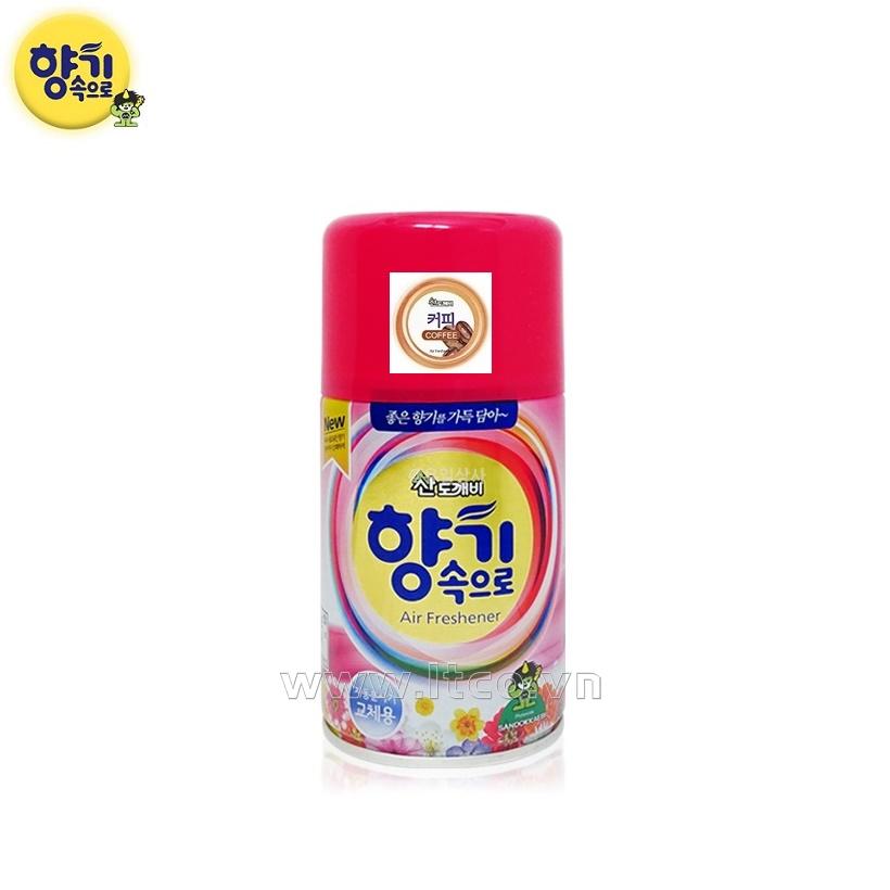 Xịt phòng Sandokkaebi - Hương Coffee chai 300ml
