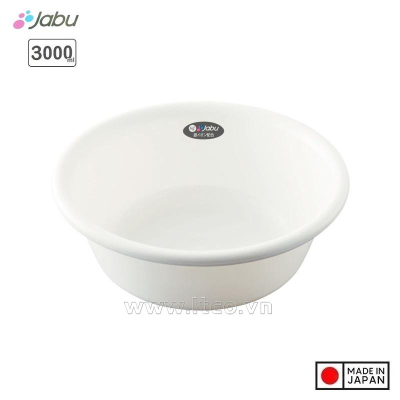 Chậu tròn Ag+ Jabu 3.0L - Màu trắng