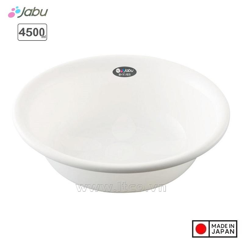Chậu tròn Ag+ Jabu 4.5L- Màu trắng