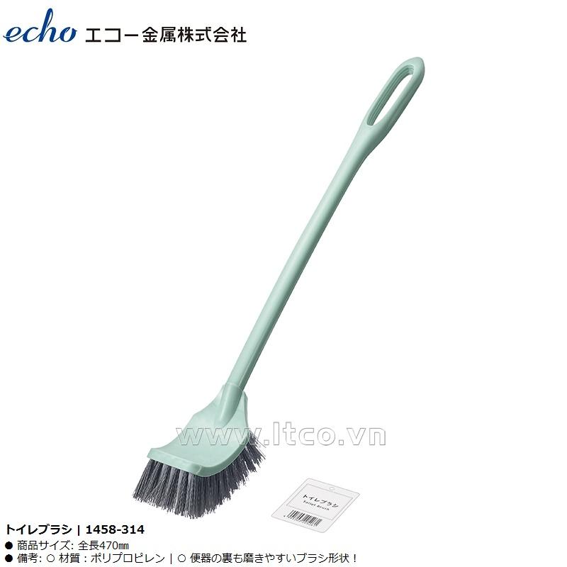Chổi cọ bồn cầu/ toilet cán dài Echo Metal 47cm