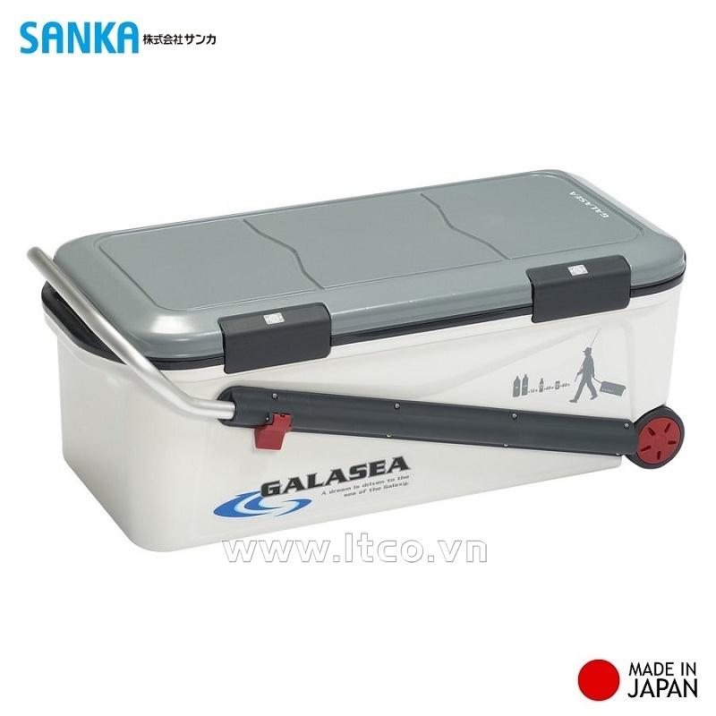 Thùng đá giữ nhiệt đa năng, tay kéo Galasea Active Shaft 50L