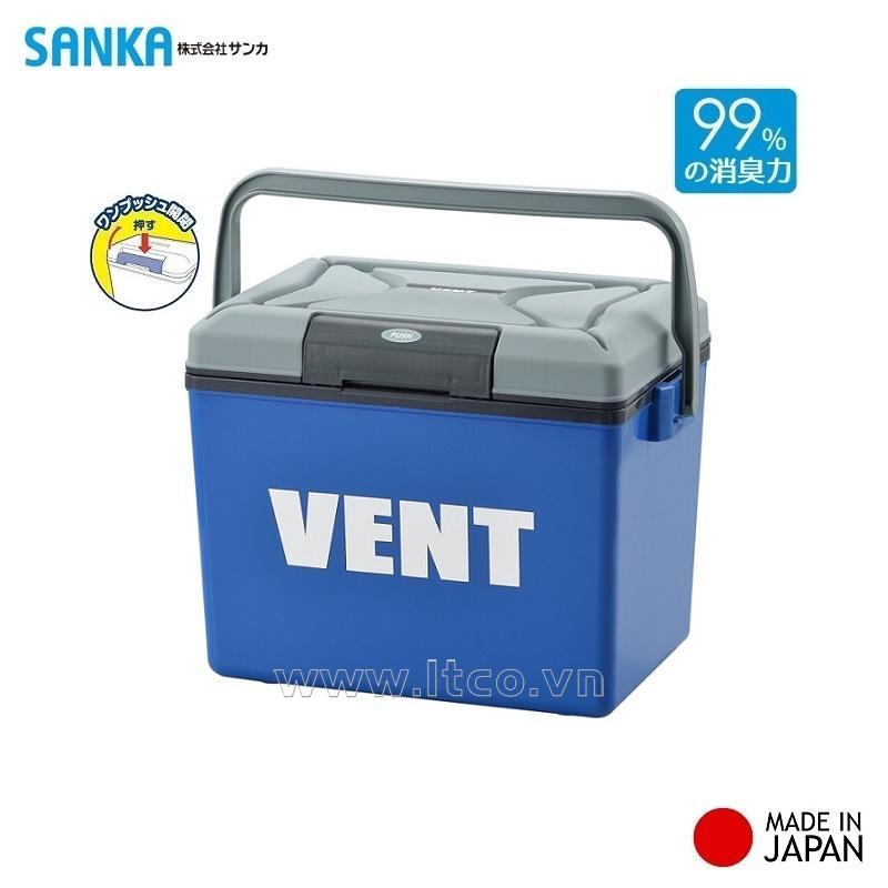 Thùng đá giữ nhiệt đa năng Vent Master Cool 9L - màu xanh