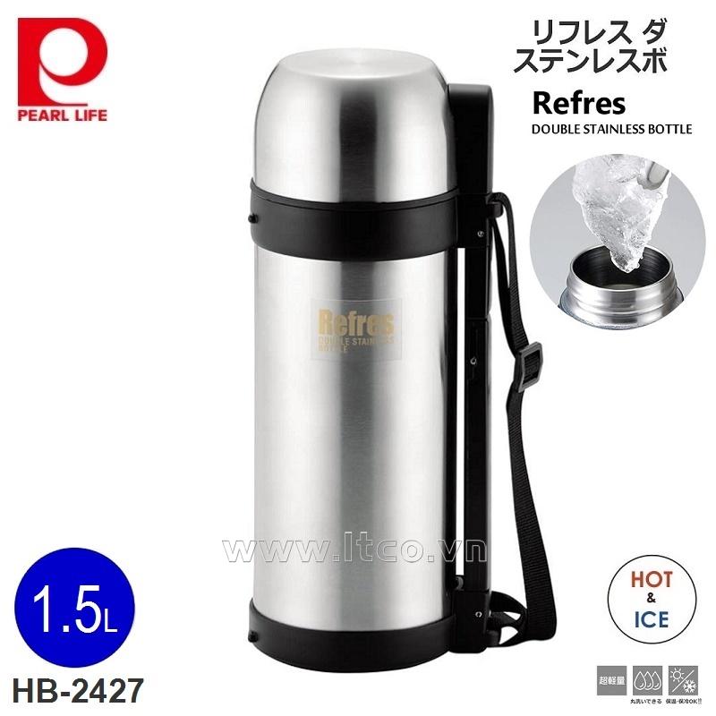 Bình inox giữ nhiệt Pearl Metal Refres 1500ml