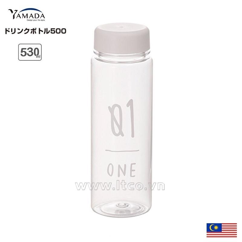 Bình nước nhựa Tritan Yamada 530ml - 01/One