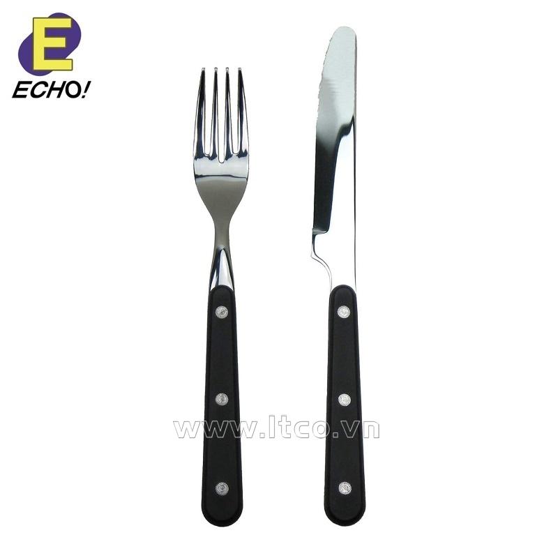 Bộ dao & nĩa inox Echo - Cán Phenolic
