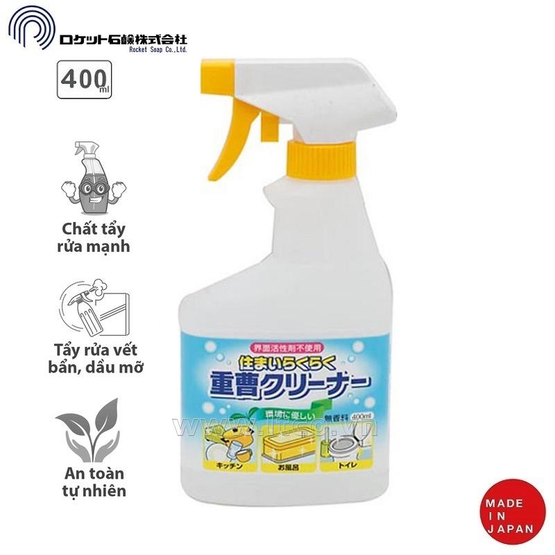 Chai xịt baking soda Rocket 400ml