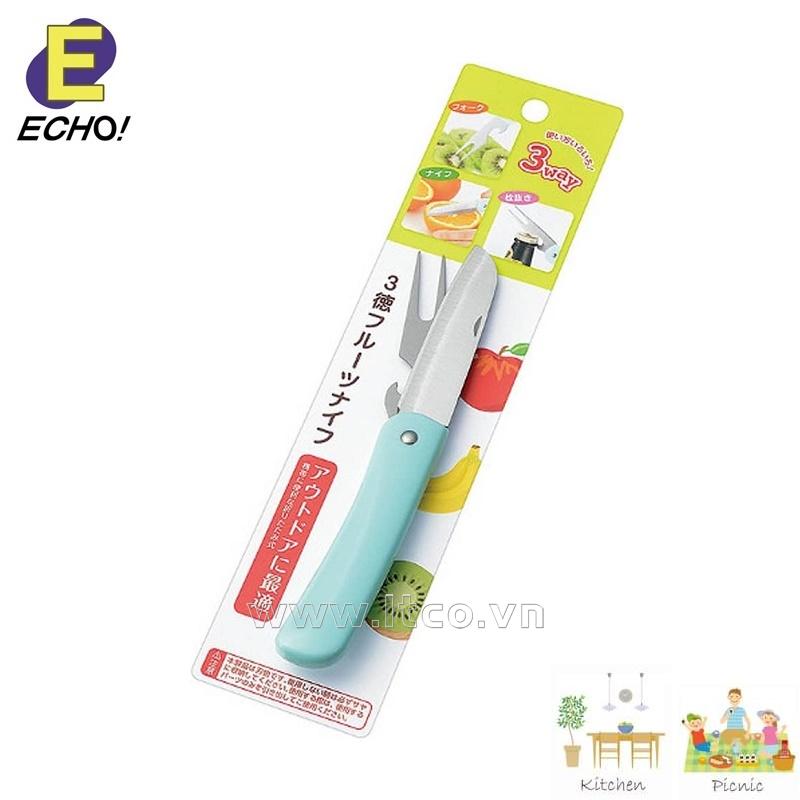 Dao gọt trái cây 3 tác dụng Echo 3WAY