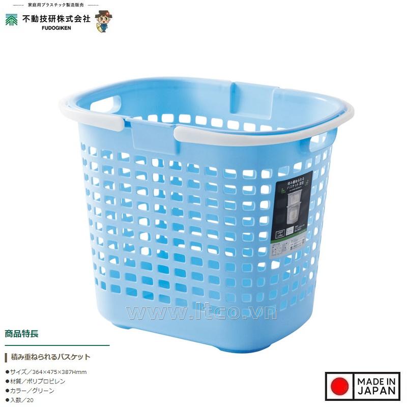 Giỏ đựng quần áo Fudo Giken S-Long - xanh dương