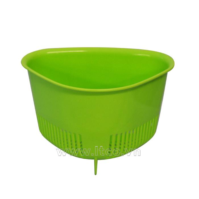 Rổ góc - Màu xanh