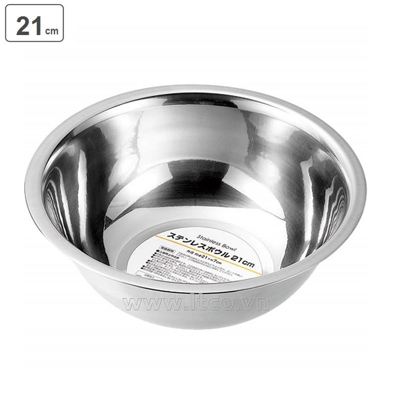 Tô tròn Inox Metal Ø21cm