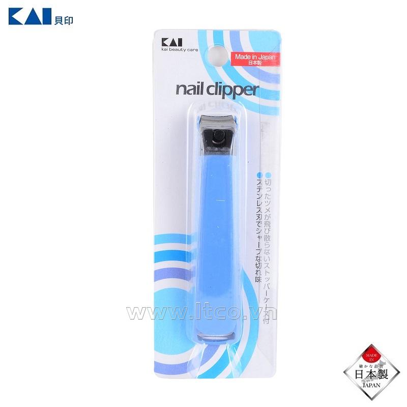 Bấm móng tay cao cấp Kai Nail Clipper size M - Xanh