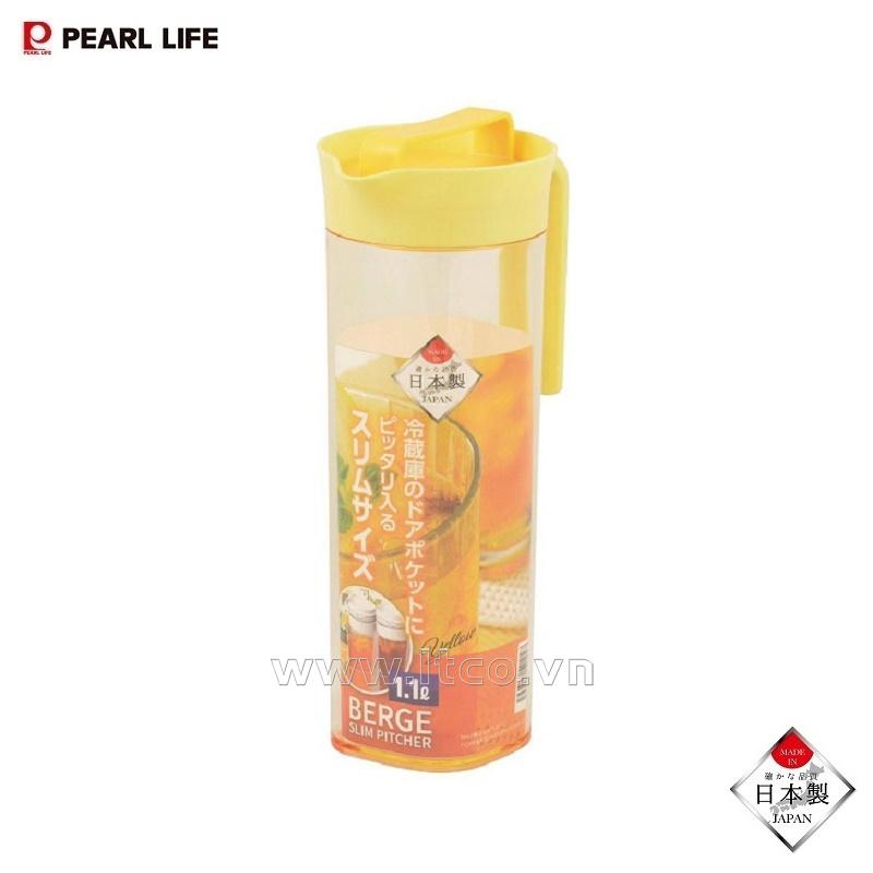 Bình nước Pearl Metal 1,1 lít - Màu vàng cam