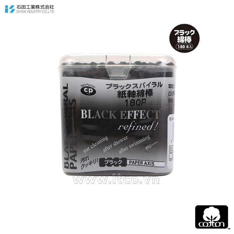 Hộp 180 chiếc tăm bông tai than hoạt tính