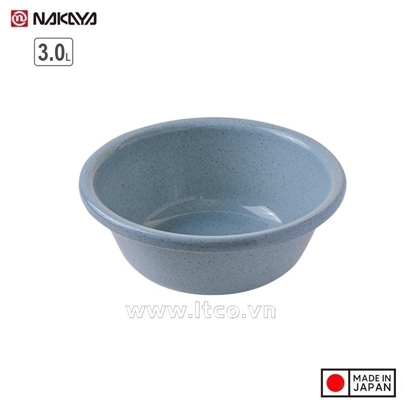 Chậu tròn Nakaya Lameru 3.0L - Màu xanh