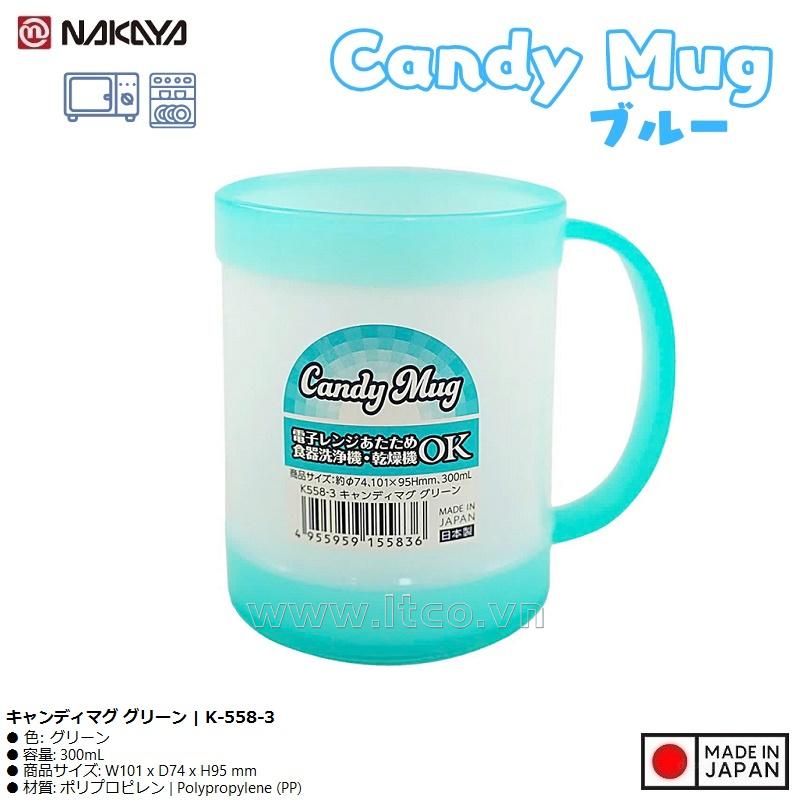 Cốc uống nước Nakaya Candy Mug 300ml - Green