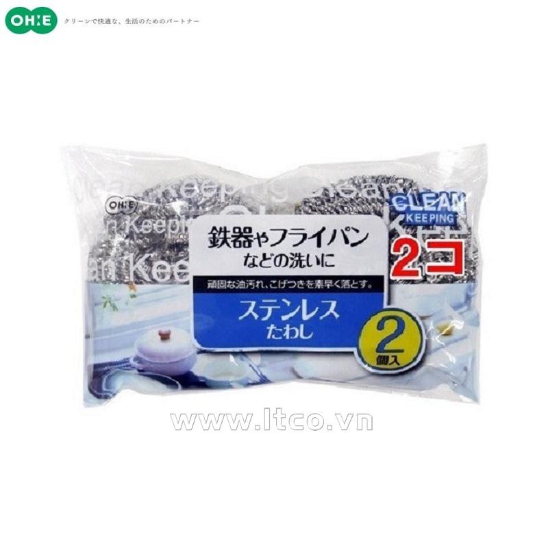 Set 02 cọ xoong nồi bằng thép 25g x 2