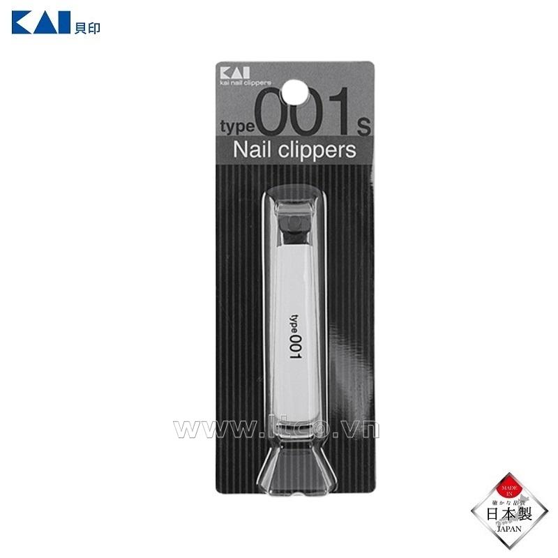 Bấm móng tay cao cấp KAI Type 001 size S - Màu trắng