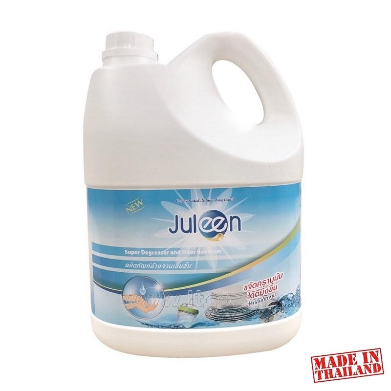 Nước rửa chén bát Juleen diệt khuẩn, không mùi - 3500ml