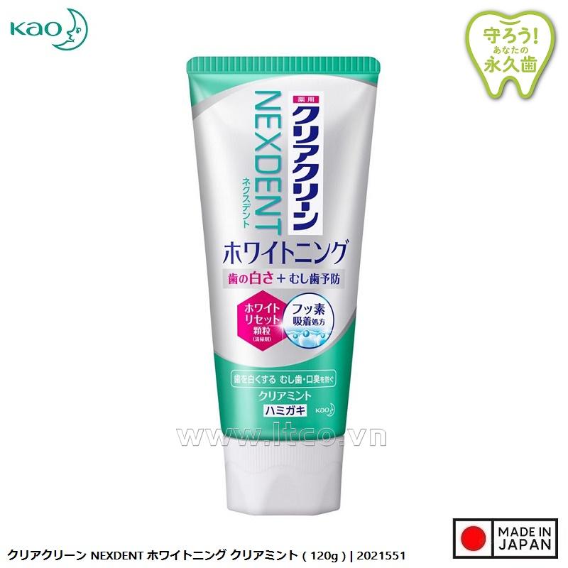 Kem đánh răng Kao Nexdent Clear Mint 120g