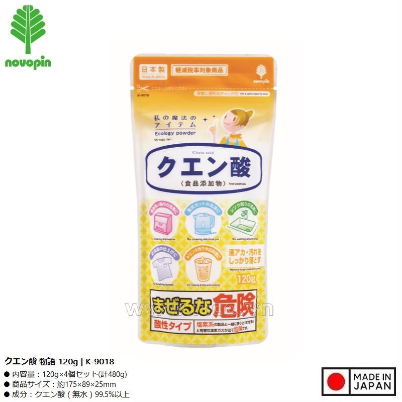 Bột tẩy đa năng Axit Citric 120g (phụ gia thực phẩm)